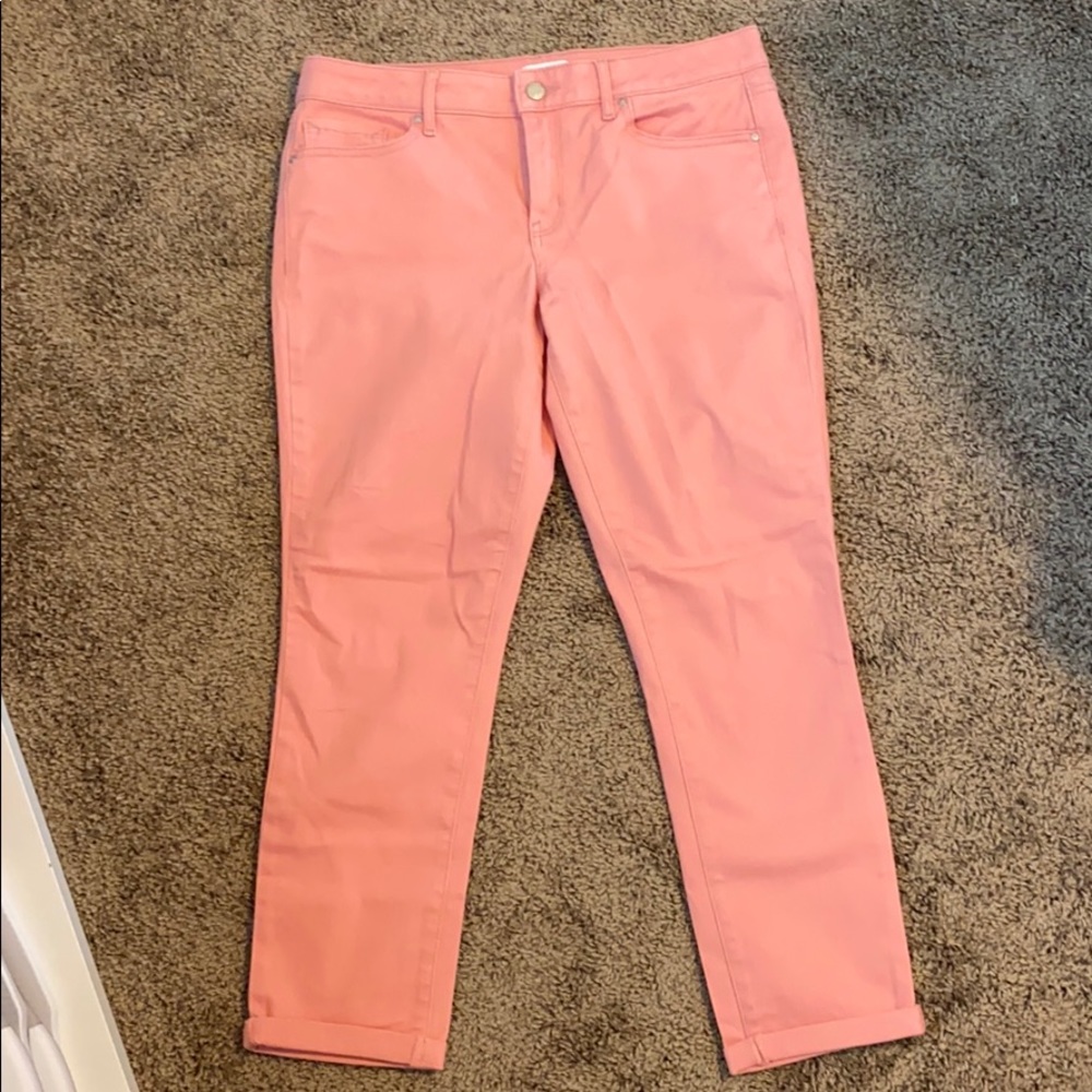 Jessica Simpson rolled crop skinny jeans